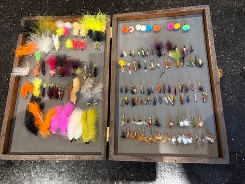 Large collection trout fishing - collection,