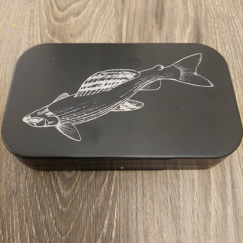 Wheatley fly box with - , grayling