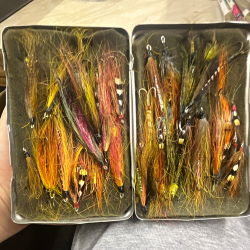 Handtied 30x assorted feather - handtied,